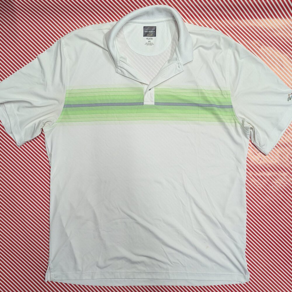 Greg Norman “Play Dry” Attack Life Polo Shirt – Men’s XXL – Barely Worn